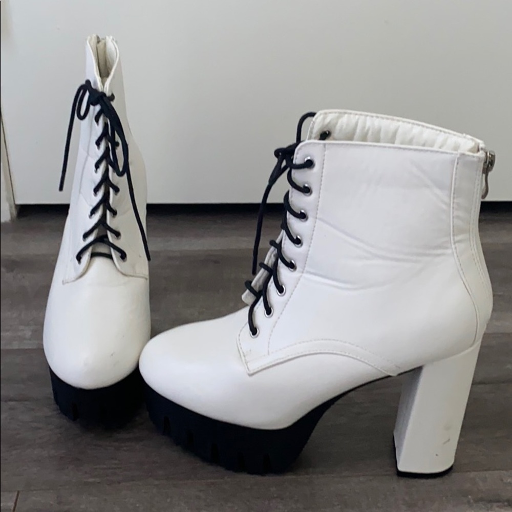 White Booties